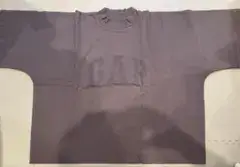 GAP クロップド丈 Tシャツ ダークグレー S