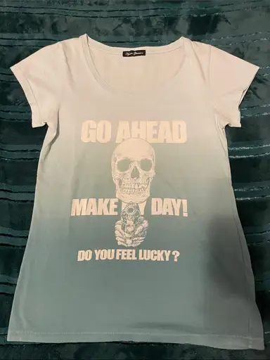 Vintage hysteric glamour “go ahead make my day”