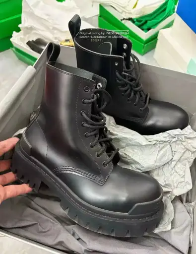 Balenciaga Strike Martin Boots Black 36 Italy