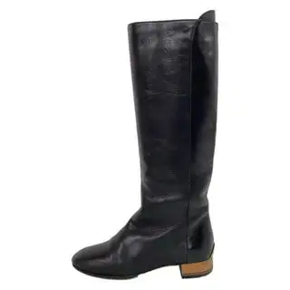 Chloe(クロエ) ロングブーツ 35 レディース 黒 アウトソール張替済 レザー クロエ(Chloe)のレディースの靴/シューズ(ブーツ)の商品詳細ページへのリンク