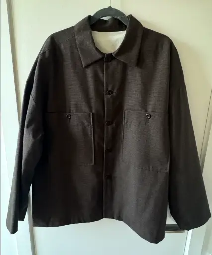 Field Shirt 2 Fox Worsted Wool Puppytooth
