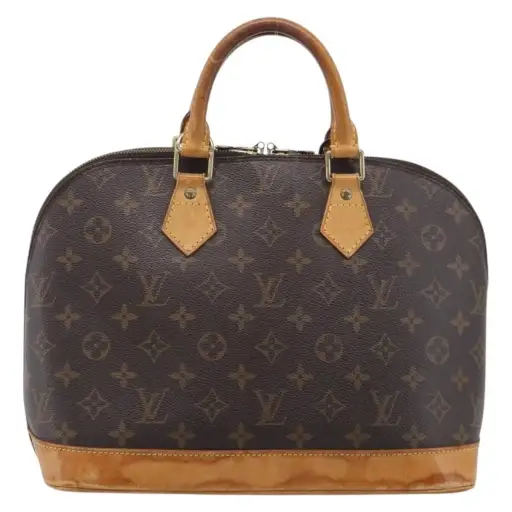 Louis Vuitton Alma Monogram Canvas Brown Canvas Handbag (Pre-Owned)