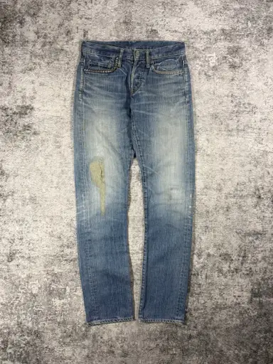 2000s Hysteric Glamour Studded UK Showgirl Distress Denim