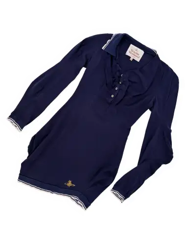 Vivienne Westwood twisted polo dress