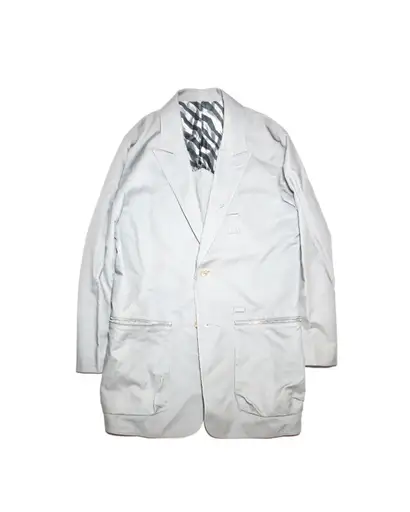 Lad Musician Gray Convertible Tailored Jacket