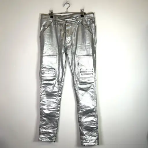 Rick Owens DRKSHDW Aluminum Nagakin Jeans