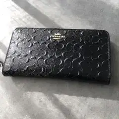 コーチ長財布　エナメル　COACH 美品です