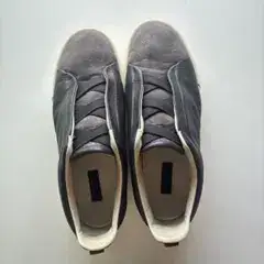 Ermenegildo Zegna Couture レザースニーカーブラウン