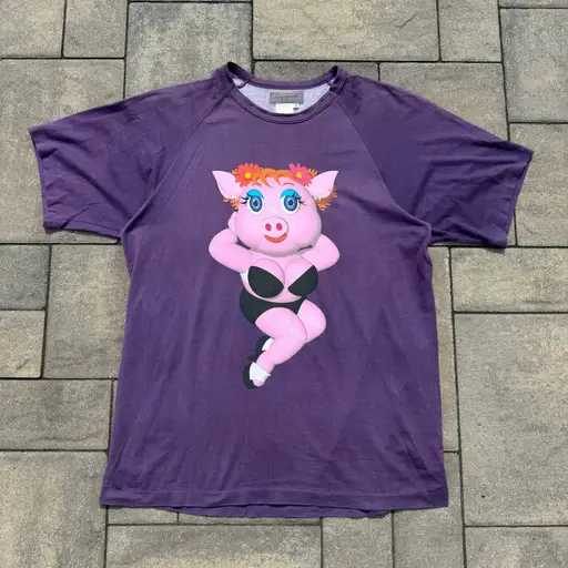 SS02 Yohji Yamamoto Sexy Piggy Tee