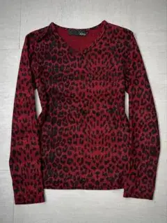 "Xfrm"red leopard l/s