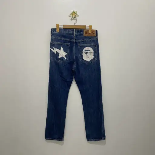 Bapesta Denim Jeans