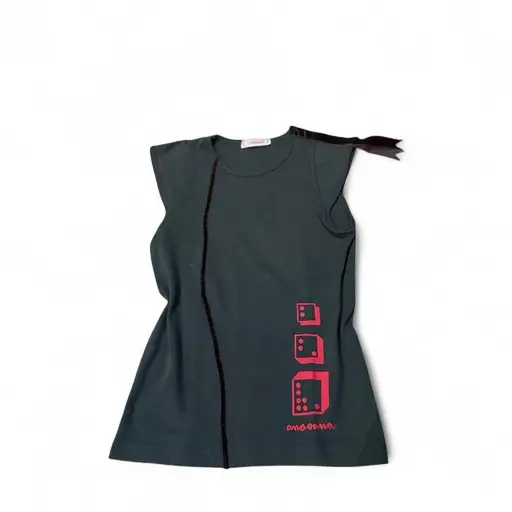 Anoama dice tank top! Not sure about size but measurements posted and fits me (medium) well!
Vintage Spanish brand

Miss sixty, cop copine, la mode est a vous, killah, gsus sindustries, fornarina, girbaud, Marithe Francois girbaud, plein sud, custo Barcelona, European, y2k, drain gang, eckhaus latta, miista, diesel, pointelle, milkmaid, summer, Anna sui, Phoebe buffet, carry Bradshaw, Buffy the vampire slayer, practical magic, sex and the city 
Eurotrash, Jean-Paul gaultier, caché, caché cache
Check out my other listings! Bundle and save :)