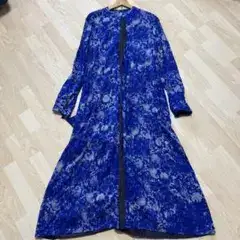 Yohji Yamamoto ロングワンピース ペイズリー柄 レーヨン 変形