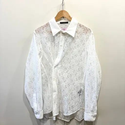 23FW 마틴로즈 플로럴 랩 셔츠