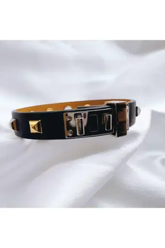 authentic Hermès leather bracelet