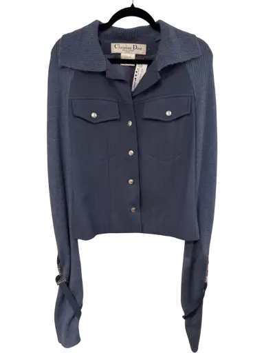 Women's Christian Dior slate blue Jacket