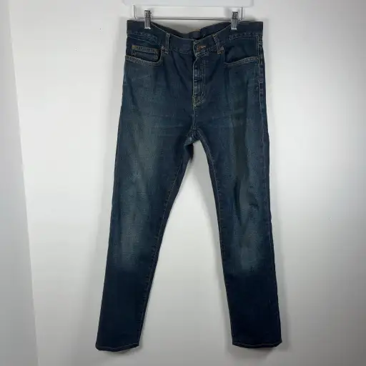 Saint Laurent AW15 D01 Raw Skinny Jeans