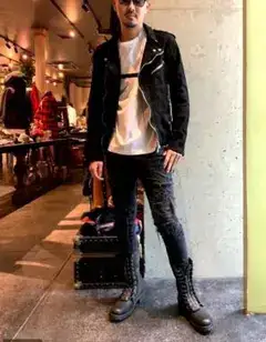 【個性】nahezu gleich サスペンダーTシャツ ロイヤルフラッシュ別注