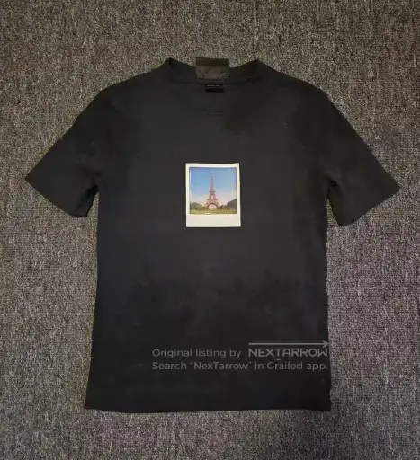 Balenciaga Women's Black Graffiti T.