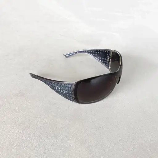Christian Dior Quadrille Shield Sunglasses