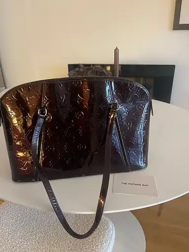 Louis Vuitton Avalon MM Monogram Vernis Amarante – m/ ekthetsbevis