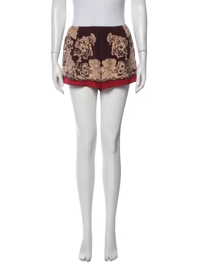 Silk Mini Shorts