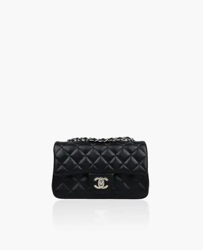 Chanel Timeless Mini Rectangular Lambskin Black SHW