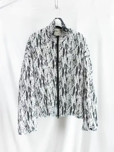 Sulvam SS26 Jacquard Balloon Blouson