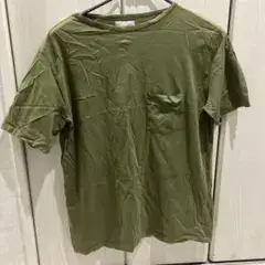 STILL BY HAND ポケットTシャツ カーキ 48