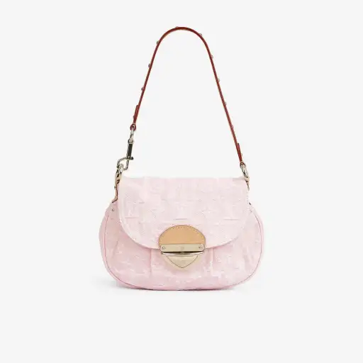 Louis Vuitton Sunset Bag - Pink Monogram Denim | Gold Hardware