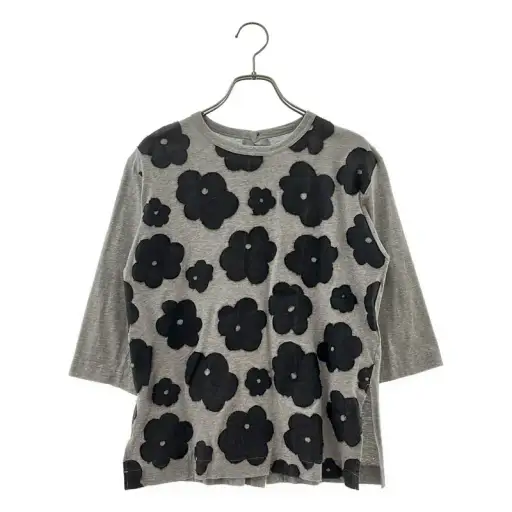 tao COMME des GARCONS / タオコムデギャルソン | 2022SS | フラワーパッチハーフスリーブTシャツ TI-T014 | S | レディース