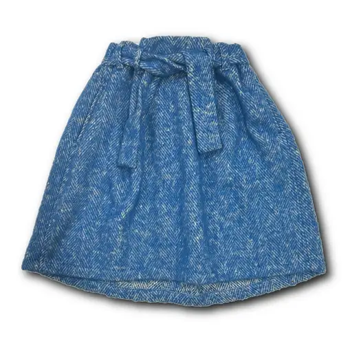 Y's Yohji Yamamoto 1980's Blue Knit Skirt 初期 ワイズ ヨウジヤマモト 青 ニット スカート