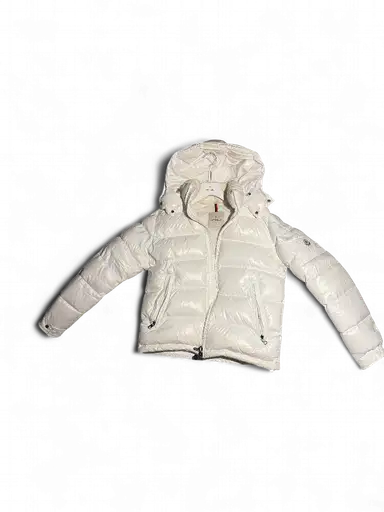 Hardly Worn Moncler Men's Fashion Clothing Jackets / Blazers - Down White Second Hand Premium & Luxury
