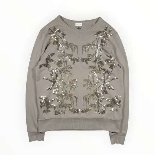 Dries Van Noten Sequin Embroidered Sweatshirt