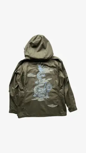 Vintage Y2K Men's Maharishi DPM Bonsai Khaki Military Jacket