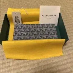 GOYARD 二つ折り長財布 ヘリンボーン柄