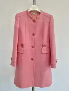 EMILIO PUCCI ピンク ロングコート　40