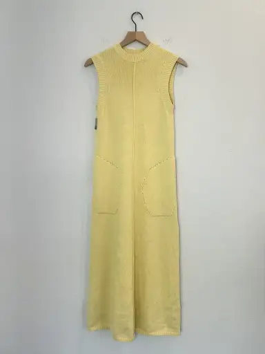 Ssense Exclusive Midi Knit Sleeveless Dress
