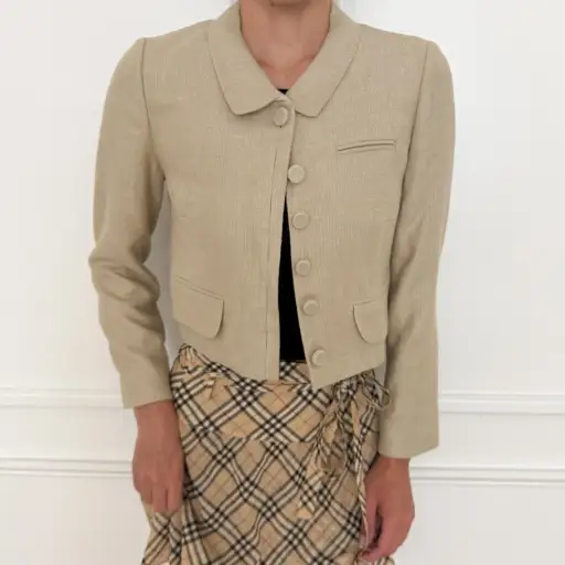 Chloé 100% Silk Vintage Blazer (S-M)