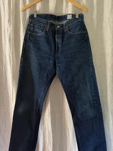 OrSlow Dark Indigo Straight-Leg Jeans