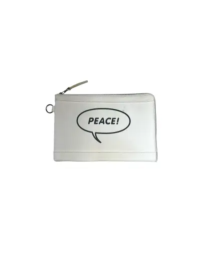 Peace! Clutch/Laptop Bag