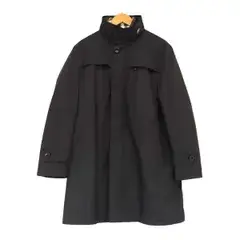 バーバリー ダウンライナー付き スタンドカラー コート A1C80-424-09 メンズ ブラック BURBERRY【中古】 【アパレル・小物】