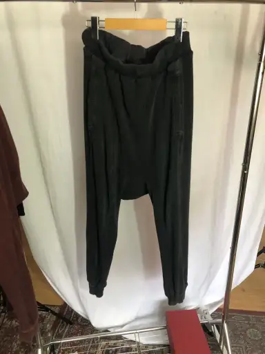 BORIS BIDJAN SABERI FW16 “Long John” Drop Crotch Pants