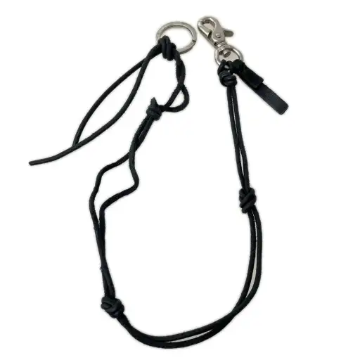ネックレス LADON BLACK LEATER ブラック