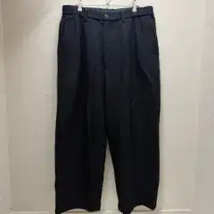 YOKO SAKAMOTO ヨーコサカモト 24AW WOOL PANTS ウールパンツ YS-24AW-17 ブラック size:-【代官山B10】