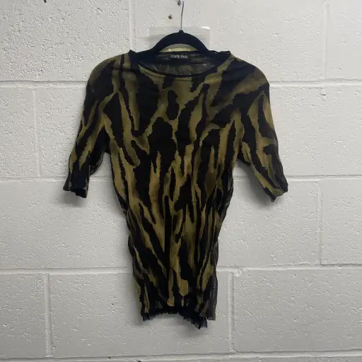 Yoshiyuki Konishi Double Layer Mesh Animal Tee