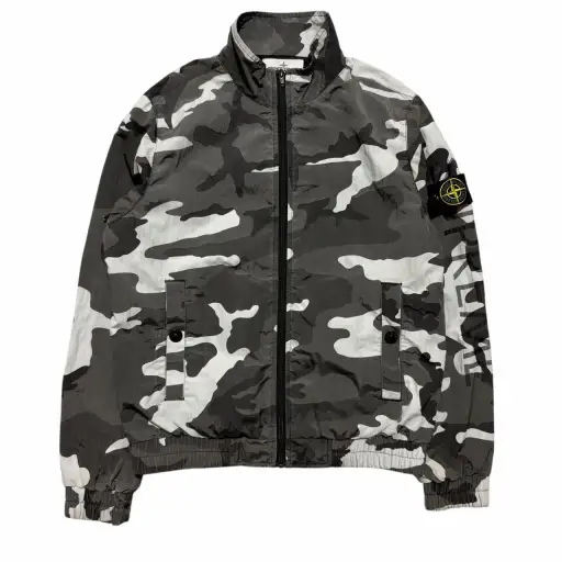 Stone Island Supreme 2016 Snow Camo Nylon Jacket