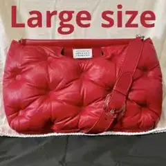 Maison Margiela メゾンマルジェラ グラムスラム ラージ レッド
