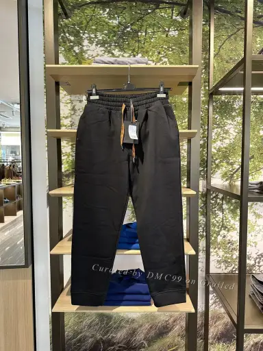Zegna Black Men's Casual Sweatpants