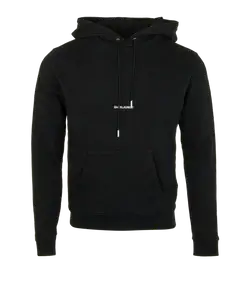 Saint Laurent Logo Hoodie, Cotton, Black, Sz S, 2*
